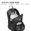 imageadidas Stadium Team Sports Backpack 36L  750 ml 28 oz Refillable Plastic Sport Water Bottle Navy Blue 2  BlueSilver Metallic One SizeDark Grey40