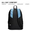 imageadidas Stadium Team Sports Backpack 36L  750 ml 28 oz Refillable Plastic Sport Water Bottle Navy Blue 2  BlueSilver Metallic One SizeLight Blue30