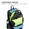 imageadidas Stadium Team Sports Backpack 36L  750 ml 28 oz Refillable Plastic Sport Water Bottle Navy Blue 2  BlueSilver Metallic One SizeLight Blue30