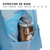imageadidas Stadium Team Sports Backpack 36L  750 ml 28 oz Refillable Plastic Sport Water Bottle Navy Blue 2  BlueSilver Metallic One SizeLight Blue40