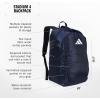 imageadidas Stadium Team Sports Backpack 36L  750 ml 28 oz Refillable Plastic Sport Water Bottle Navy Blue 2  BlueSilver Metallic One SizeNavy Blue 2  BlueSilver Metallic