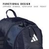 imageadidas Stadium Team Sports Backpack 36L  750 ml 28 oz Refillable Plastic Sport Water Bottle Navy Blue 2  BlueSilver Metallic One SizeNavy Blue 240