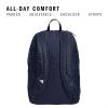 imageadidas Stadium Team Sports Backpack 36L  750 ml 28 oz Refillable Plastic Sport Water Bottle Navy Blue 2  BlueSilver Metallic One SizeNavy Blue 240