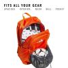 imageadidas Stadium Team Sports Backpack 36L  750 ml 28 oz Refillable Plastic Sport Water Bottle Navy Blue 2  BlueSilver Metallic One SizeOrange40