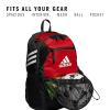 imageadidas Stadium Team Sports Backpack 36L  750 ml 28 oz Refillable Plastic Sport Water Bottle Navy Blue 2  BlueSilver Metallic One SizePower Red30