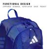 imageadidas Stadium Team Sports Backpack 36L  750 ml 28 oz Refillable Plastic Sport Water Bottle Navy Blue 2  BlueSilver Metallic One SizeRoyal Blue40