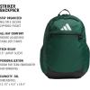 imageadidas Striker Team Sports Backpack for Soccer and More Workout Bag for Men and Women Black30 36L One SizeDark Green30 36l