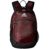 imageadidas Striker Team Sports Backpack for Soccer and More Workout Bag for Men and Women Black30 36L One SizeTeam MaroonBlackWhite