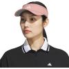 imageadidas Superlite Sun Visor Hat for Women Sport Performance Outdoor ActivitiesWarm Clay PinkWonder Alumina Grey30