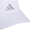 imageadidas Superlite Sun Visor Hat for Women Sport Performance Outdoor ActivitiesWhiteSilver Metallic30