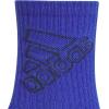 imageadidas Unisex Youth Athletic Cushioned 6Pack Crew Socks Kids for Sports Durable ampamp BreathableSemi Lucid BlueCool Light HeatherWhiteMix