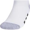 imageadidas Unisex Youth Athletic Cushioned 6Pack Crew Socks Kids for Sports Durable ampamp BreathableWhiteBlackWhite