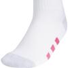 imageadidas Unisex Youth Athletic Cushioned 6Pack Crew Socks Kids for Sports Durable ampamp BreathableWhiteWhiteclear Onix GreyPulse Magenta PinkGirls