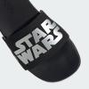 imageadidas UnisexChild Adilette Comfort Star Wars ToddlerLittle Big Kid Slide SandalBlackSilver MetallicWhite