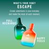 imageadidas Vibes Spark Up Eau de Parfum 16 fl oz Pack of 1 Notes of Fruity Floral Orange and Black Pepper Unisex Fragrance Long Lasting Sporty Fragrance Travel SizeEau de Parfum  Full Recharge