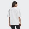 imageadidas Womens Adicolor Essentials Rib Cropped Crew Neck Short Sleeve Casual Tops Casual  BlackWhite