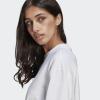imageadidas Womens Adicolor Essentials Rib Cropped Crew Neck Short Sleeve Casual Tops Casual  BlackWhite
