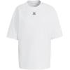 imageadidas Womens Adicolor Essentials Rib Cropped Crew Neck Short Sleeve Casual Tops Casual  BlackWhite