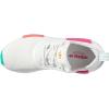 imageadidas Womens NMD R1 ShoeWhiteGreenReal Magenta