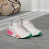 imageadidas Womens NMD R1 ShoeWhiteGreenReal Magenta