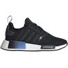 imageadidas Womens NMDr1 SneakerBlackWhiteBlue Dawn