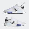 imageadidas Womens NMDr1 SneakerWhiteLucid BlueBlack