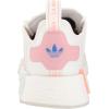 imageadidas Womens NMDr1 SneakerWhiteWhiteAcid Red