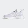 imageadidas Womens NMDr1 SneakerWhiteWhiteSilver Metallic