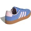 imageadidas Womens VL Court 30 SneakerBlue FusionClear PinkSilver Metallic