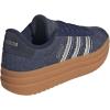 imageadidas Womens VL Court 30 SneakerDark BlueCyber MetallicAurora Ink