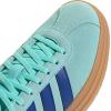 imageadidas Womens VL Court 30 SneakerFlash AquaTeam Royal BlueGold Metallic