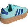 imageadidas Womens VL Court 30 SneakerFlash AquaTeam Royal BlueGold Metallic