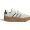 imageadidas Womens VL Court 30 SneakerOff WhiteCollegiate GreenBliss Lilac