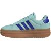 imageadidas Womens VL Court 30 SneakerSemi Flash AquaLucid BlueGum