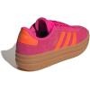 imageadidas Womens VL Court 30 SneakerShock PinkWhiteGold Metallic
