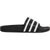 imageadidas Originals Mens Adilette Slide SandalBlackWhiteBlack