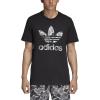 imageadidas Originals Mens Trefoil TeeBlack Camo