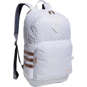 imageadidas 3Stripe Classic Backpack for Men and Women Bag with Laptop Sleeve Sandy PinkOnix Grey One SizeWhiteOnix GreyRose Gold40