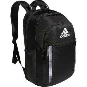imageadidas Excel Backpack  Insulated Lunch Bag BlackWhite  BlackWhite One Size70BlackWhite 3 Stripe Webbing