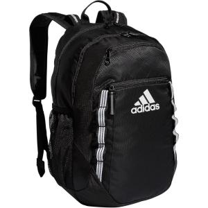 imageadidas Excel Backpack  Insulated Lunch Bag BlackWhite  BlackWhite One SizeBlackWhite 3 Stripe Webbing