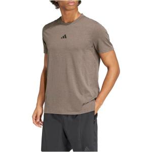 imageadidas Mens Designed for Training Workout TShirtShadow Olive Mel