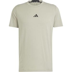 imageadidas Mens Designed for Training Workout TShirtSilver Pebble