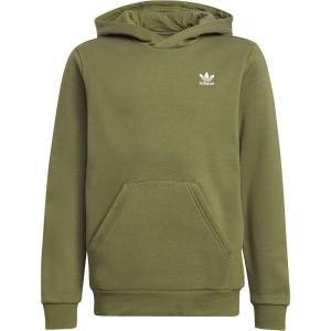 imageadidas Originals Kids Adicolor HoodieFocus OliveWhite