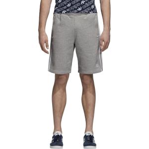 imageadidas Originals Mens 3Stripes ShortsMedium Grey Heather