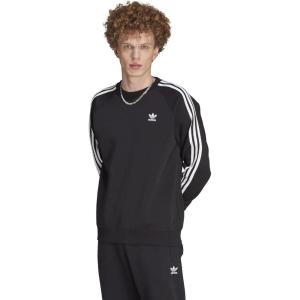 imageadidas Originals Mens Adicolor Classics 3Stripes CrewBlack
