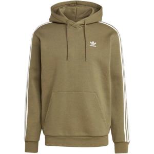 imageadidas Originals Mens Adicolor Classics 3Stripes HoodieOlive Strata