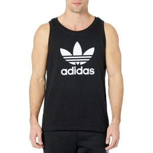imageadidas Originals Mens Adicolor Trefoil Tank TopBlack