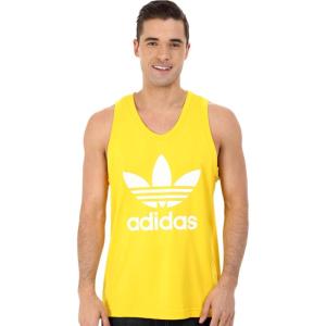 imageadidas Originals Mens Adicolor Trefoil Tank TopEquipment Yellow