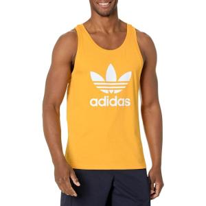 imageadidas Originals Mens Adicolor Trefoil Tank TopGold