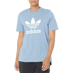 imageadidas Originals Mens Trefoil TeeAmbient SkyWhite